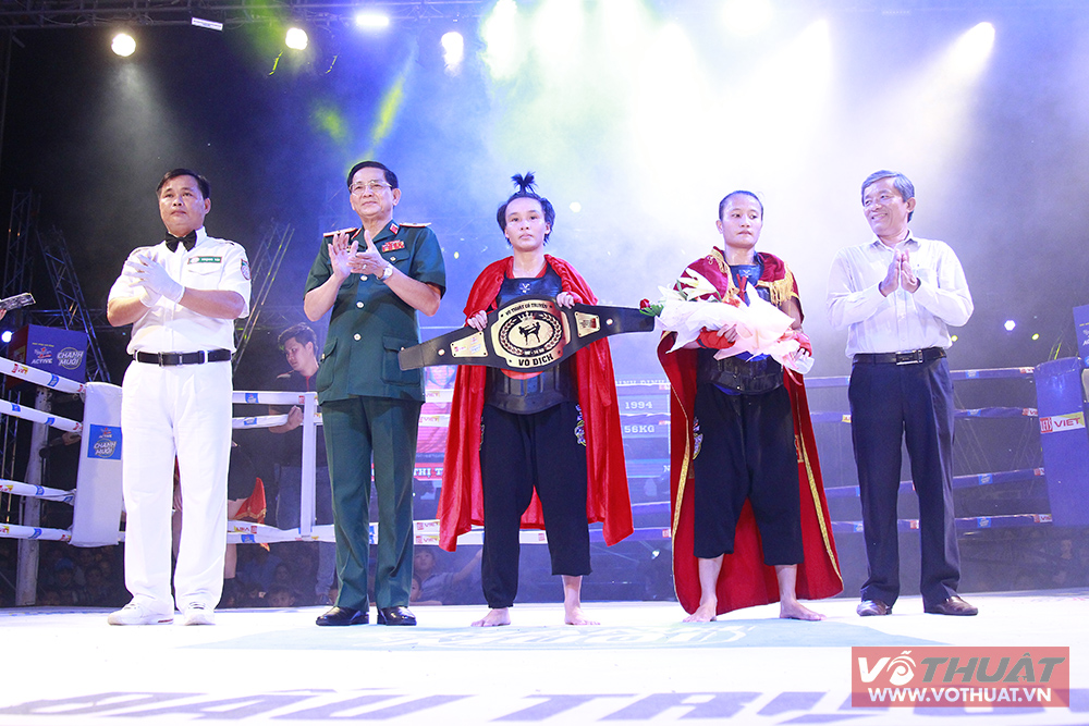 Nguyễn Thị Tuyết Mai vô địch Võ cổ truyền 2017.