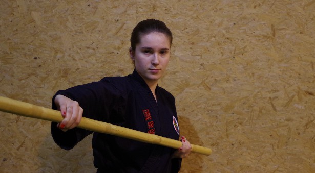 Camille Laur est également professeur de viet vo dao au sein de l’association Nghia long arts martiaux.