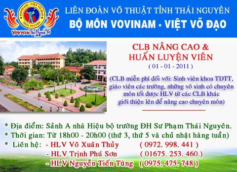 CLB Vovinam -  Thai Nguyen University of Education